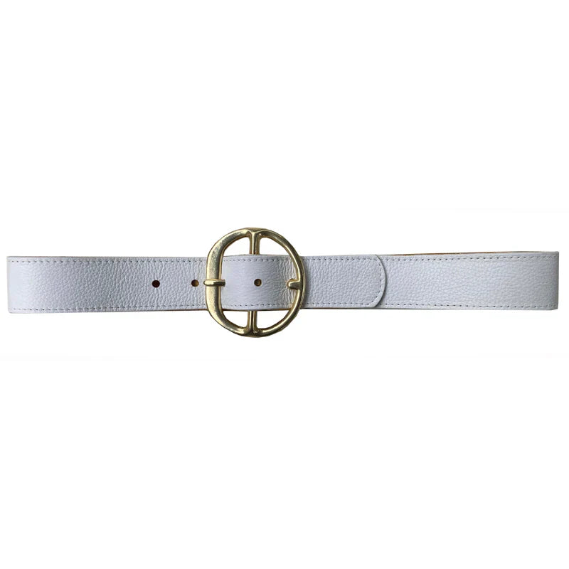 Kim White - Chunky Hip Belt - White
