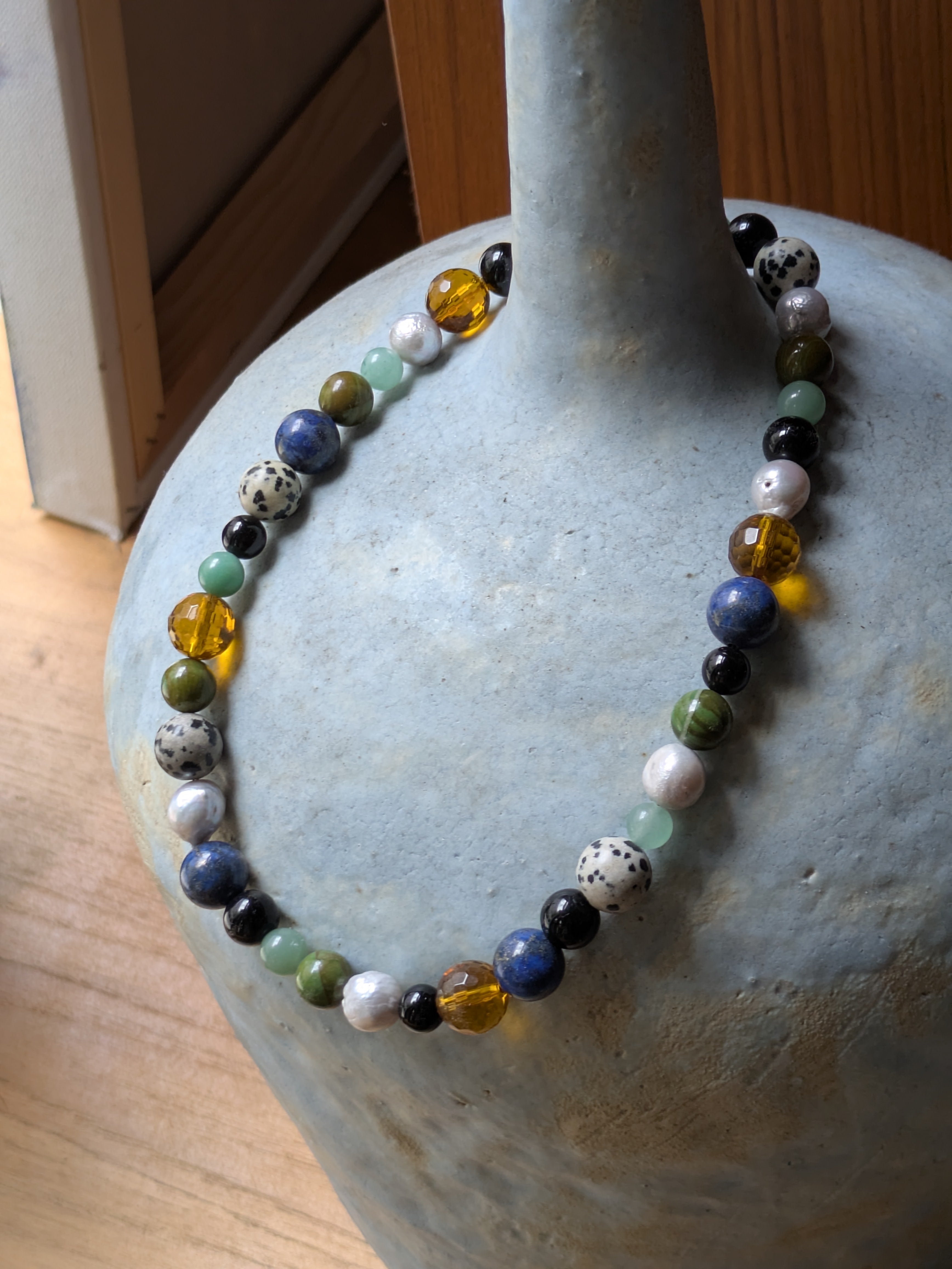 BY ORLY - MULTI GEMSTONE NECKLACE