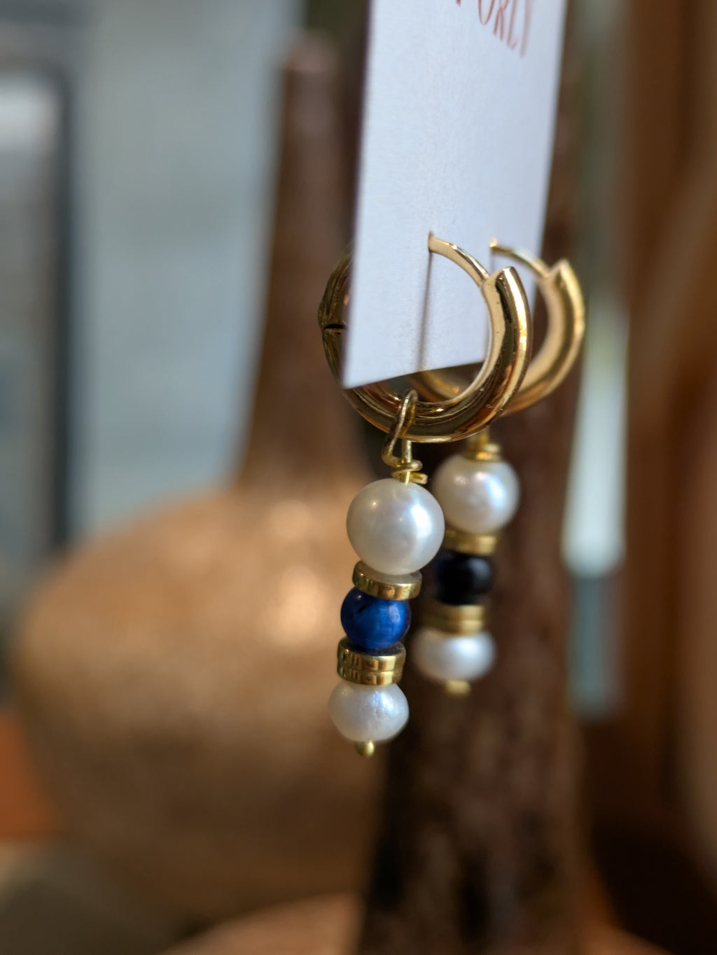 BY ORLY - Short Pearls on Hoops